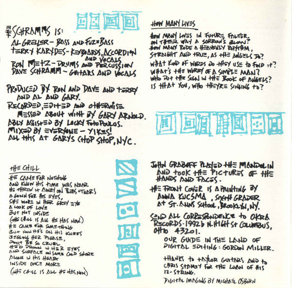 The Schramms : Rock, Paper, Scissors, Dynamite (CD, Album)