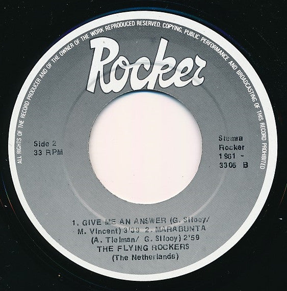 The Flying Rockers : The Flying Rockers (7", EP)
