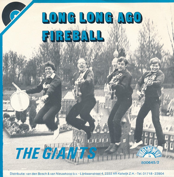 The Giants (8) : Long Long Ago / Fireball (7", Single)