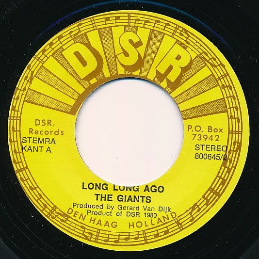 The Giants (8) : Long Long Ago / Fireball (7", Single)