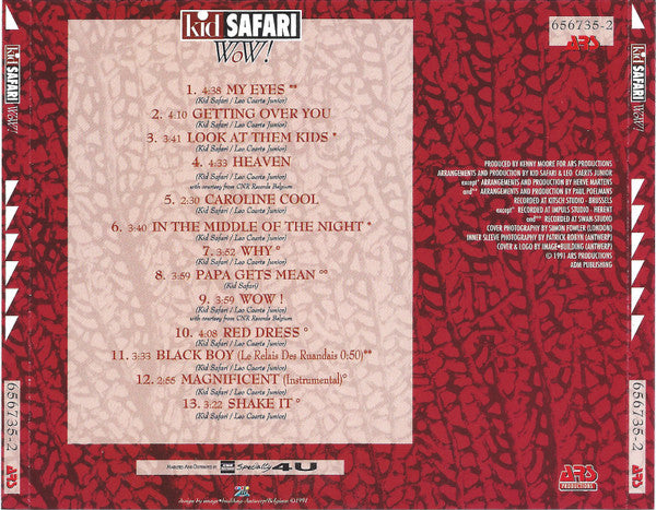 Kid Safari : Wow! (CD, Album)