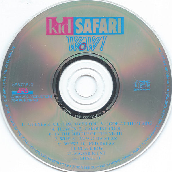 Kid Safari : Wow! (CD, Album)