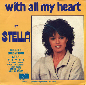 Stella Maessen : With All My Heart (7", Single)