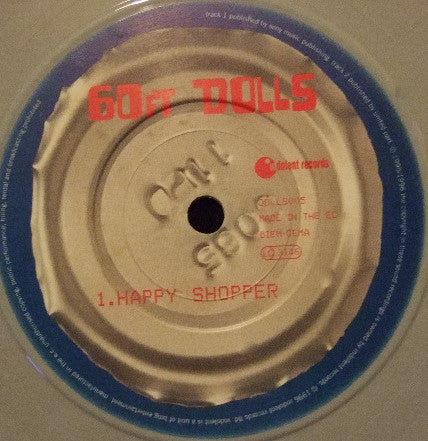 60ft Dolls : Happy Shopper (7", Single, Ltd, M/Print, Num, Gre)