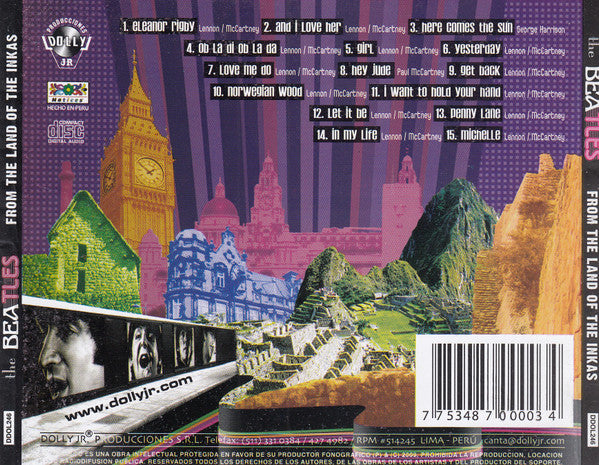 YAWAR : The Beatles From The Land Of The Incas (CD, Comp)
