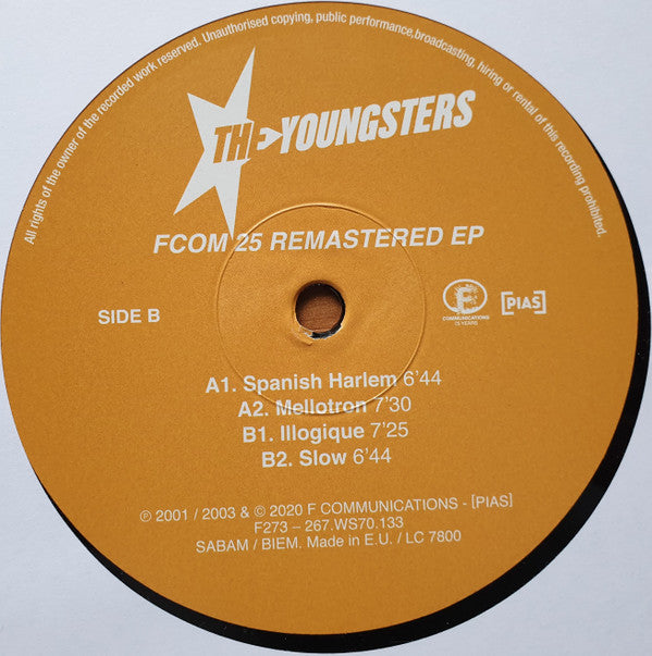 The Youngsters : FCom 25 Remastered EP (12", EP, Comp, Ltd, RM)
