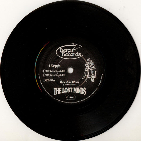 The Lost Minds : Now I'm Alone (7", Single)