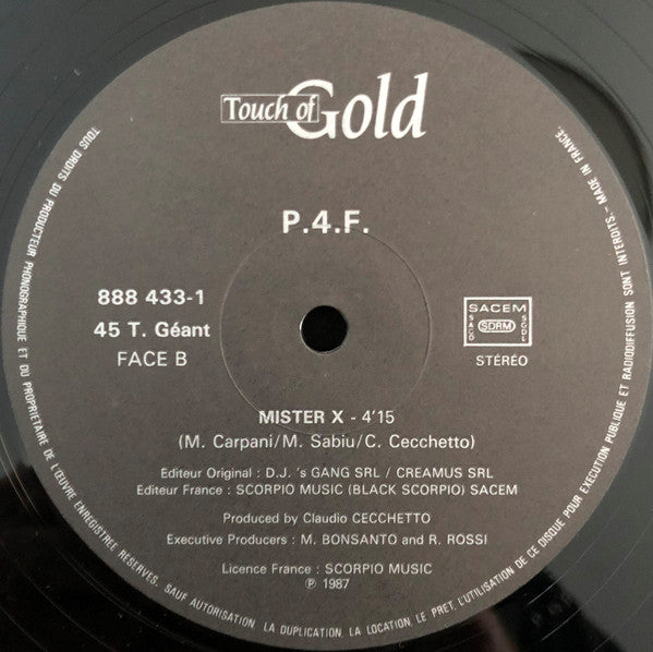 P4F : Notorious Medley With Le Freak (12", Maxi)