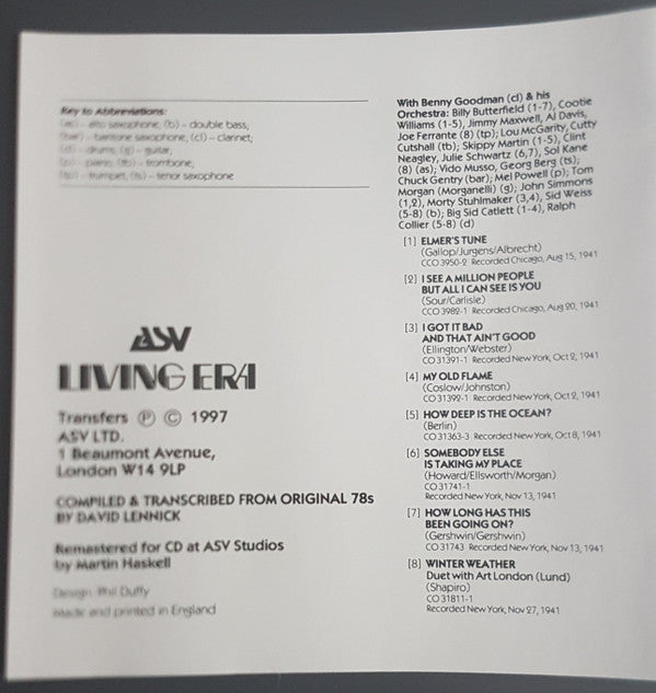 Peggy Lee : Why Don't You Do Right? (CD, Comp, Mono)