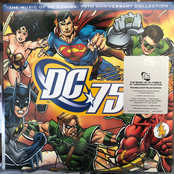 Various : The Music Of DC Comics: 75th Anniversary Collection (LP, Ltd, Num, RE, Blu)
