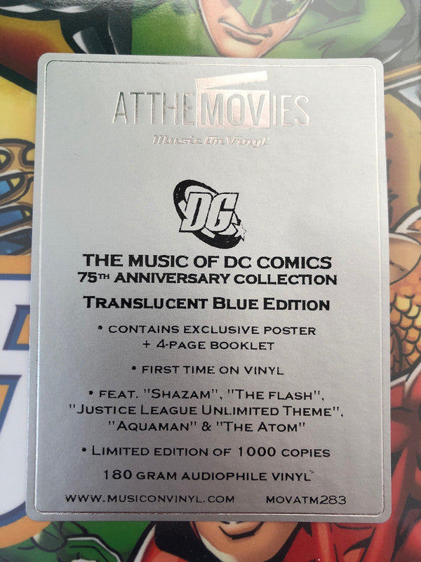 Various : The Music Of DC Comics: 75th Anniversary Collection (LP, Ltd, Num, RE, Blu)