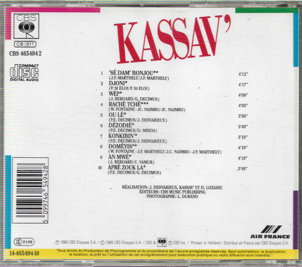 Kassav' : Majestik Zouk (CD, Album)