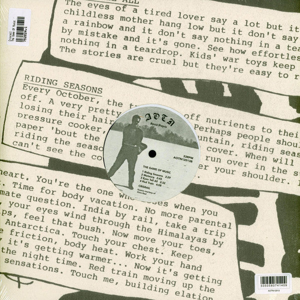 Chris Rael : The Game Of Music (12", MiniAlbum, EP, Ltd)