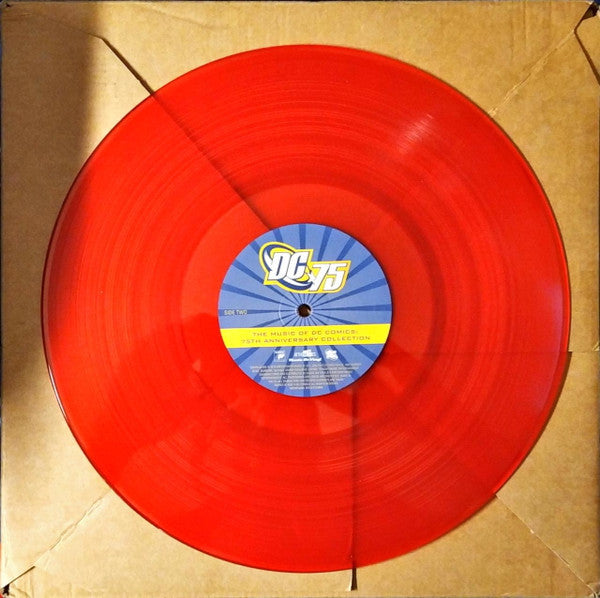 Various : The Music Of DC Comics: 75th Anniversary Collection (LP, Ltd, Num, RE, Red)