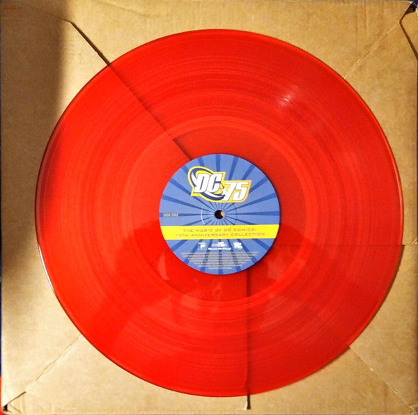 Various : The Music Of DC Comics: 75th Anniversary Collection (LP, Ltd, Num, RE, Red)