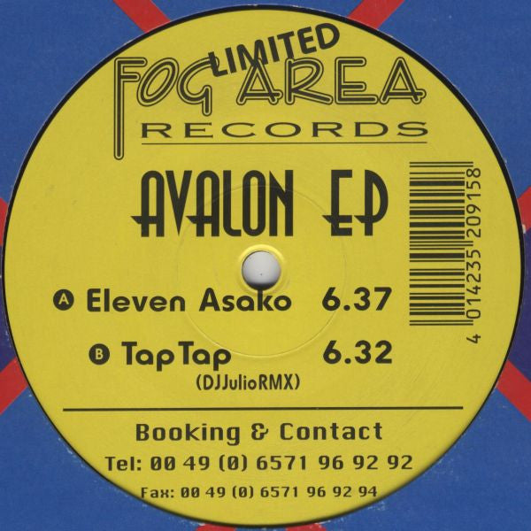 Avalon (11) : Avalon EP (12", EP)