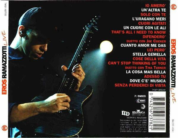 Eros Ramazzotti : Eros Live (CD, Album)