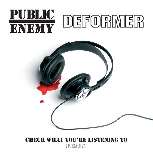 Public Enemy / Deformer : Check What You're Listening To Remix (12", Whi)