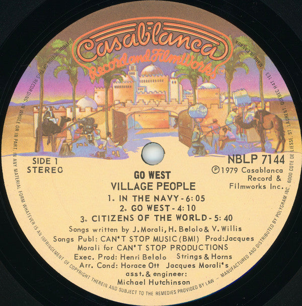 Village People : Go West (LP, Album)