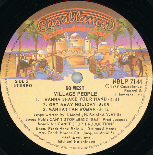Village People : Go West (LP, Album)