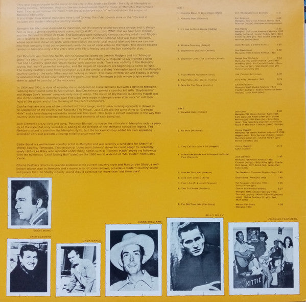 Various : Shelby County Country 1948-1974 (LP, Comp, Ora)