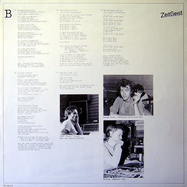 ZeitGeist (4) : Gib Mir Zeit! (LP, Album)