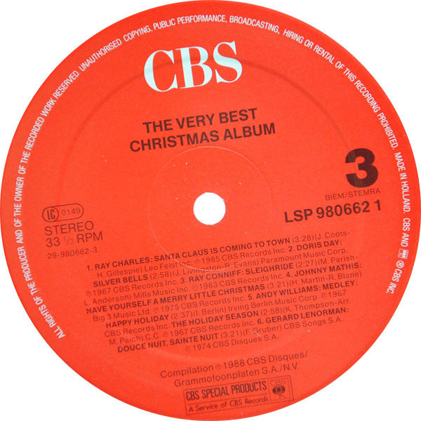 Various : The Very Best Christmas Album (2xLP, Comp)