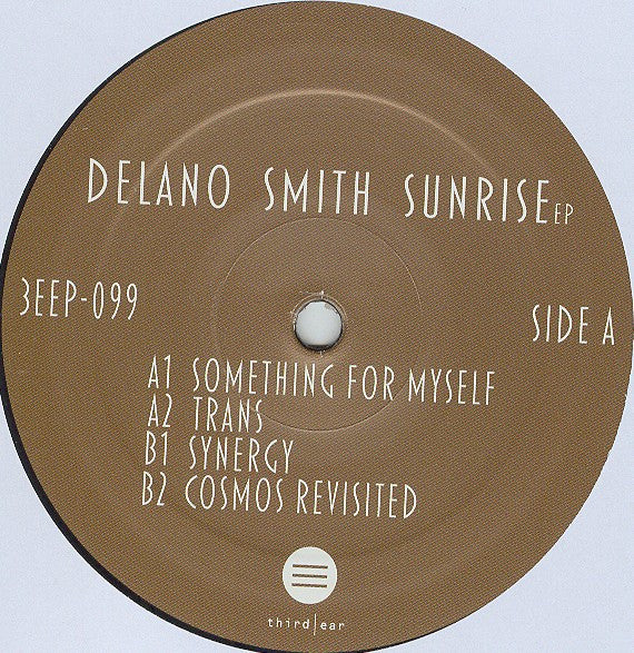 Delano Smith : Sunrise EP (12", EP)