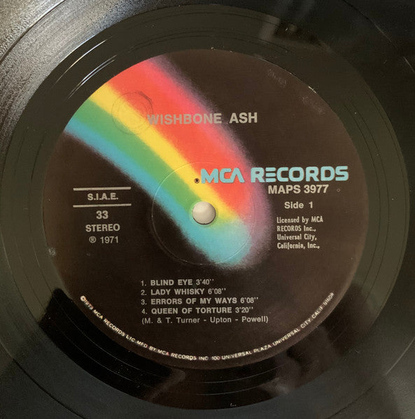 Wishbone Ash : Wishbone Ash (LP, Album, RP, Gat)