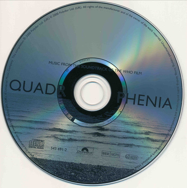 Various : Quadrophenia (Music From The Soundtrack Of The Who Film) (CD, Comp, RE, RM, RP)