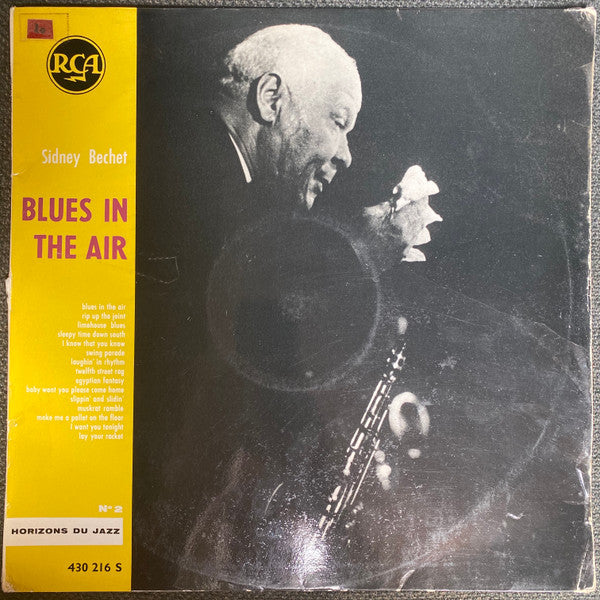 Sidney Bechet : Blues In The Air (LP, Album, Mono, RP, Bla)