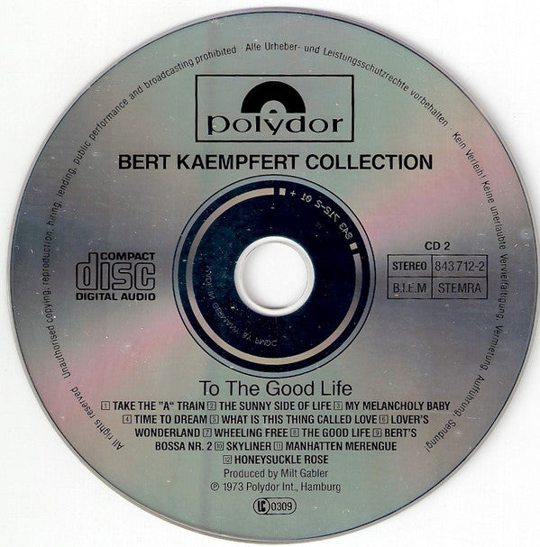 Bert Kaempfert : Bye Bye Blues / To The Good Life (2xCD, Comp)
