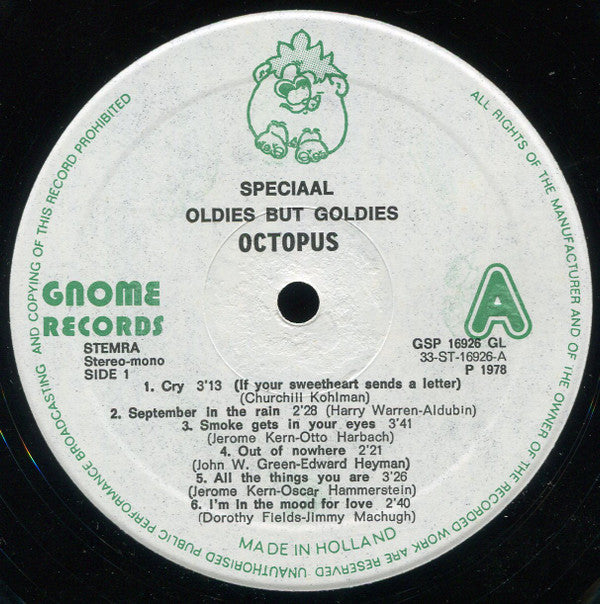 Octopus (5) : Oldies But Goldies (LP, Album)