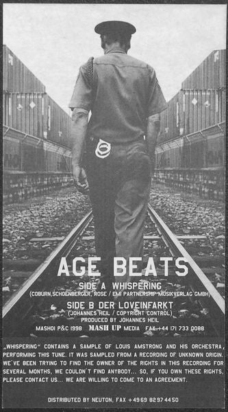 Age Beats : Whispering / Der Loveinfarkt (12")