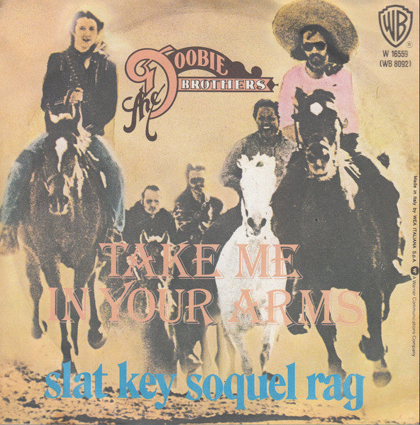 The Doobie Brothers : Take Me In Your Arms (7")