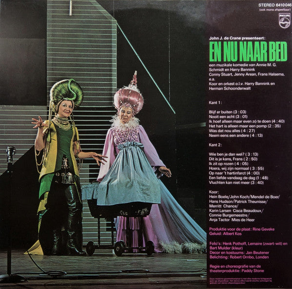 Annie M.G. Schmidt, Harry Bannink, Conny Stuart, Frans Halsema, Jenny Arean : En Nu Naar Bed (LP, Album)