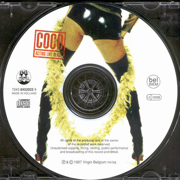 Coco Jr. : Acting Like Glass (CD, Album)