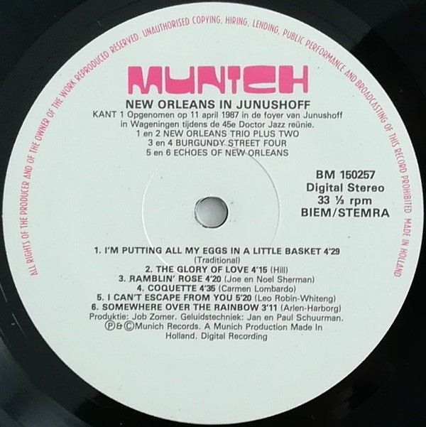 Various : New Orleans In Junushoff (LP, Album)