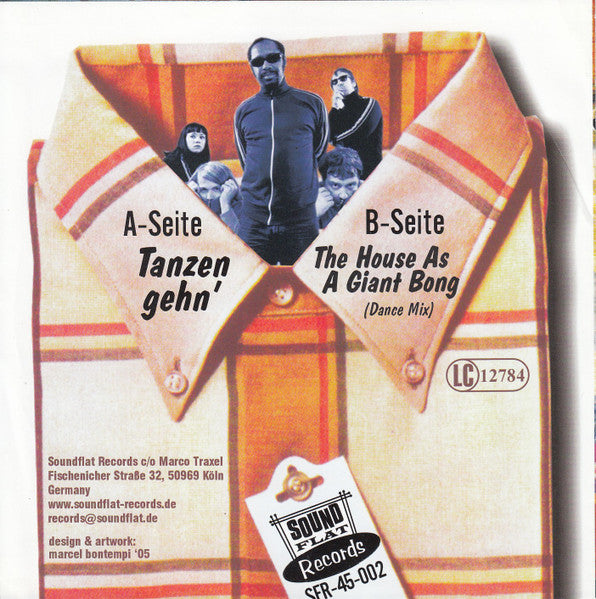 The Dirtbombs : Tanzen Gehn' (7", Single)