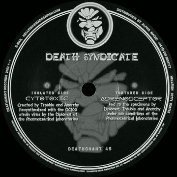 Death Syndicate : Cytotoxic / Adrenosceptor (12")