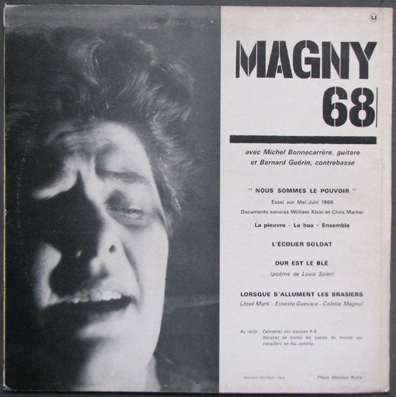 Colette Magny : Magny 68 (LP, Album, RE)