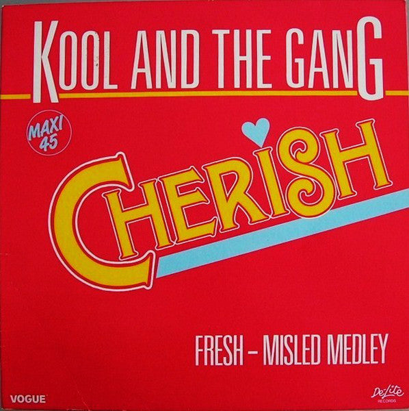 Kool And The Gang* : Cherish (12", Maxi)