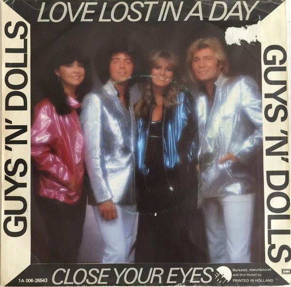 Guys 'n Dolls : Love Lost In A Day (7", Single)