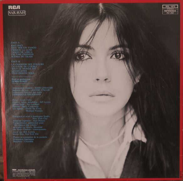 Carole Laure : Alibis (LP, Album, Gat)