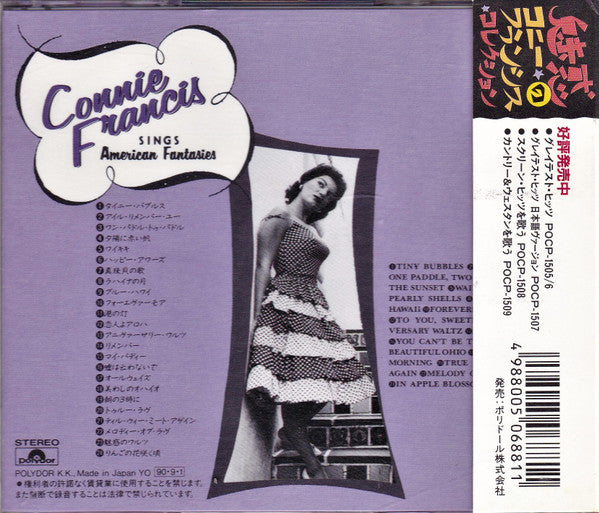Connie Francis : Sings American Fantasies (CD, Comp)