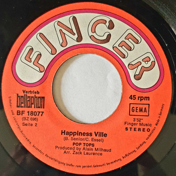 The Pop Tops : Suzanne Suzanne (7", Single)