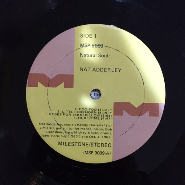 Nat Adderley : Natural Soul (LP, Album)