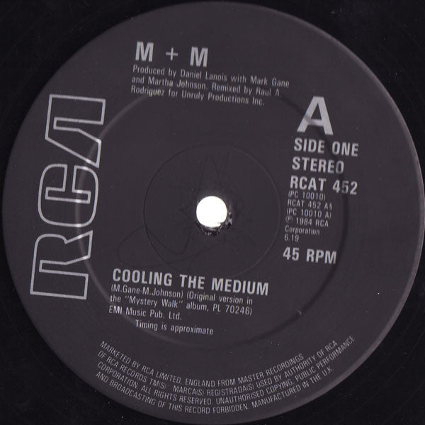M + M : Cooling The Medium (12")