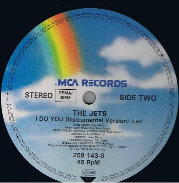 The Jets : I Do You (12")