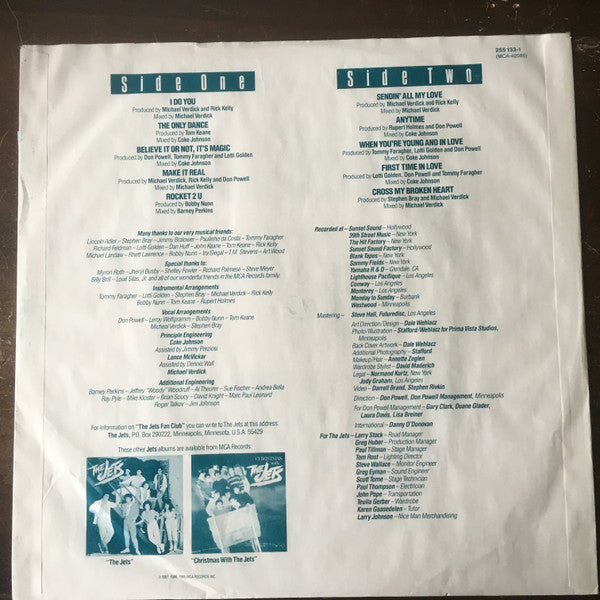 The Jets : Magic (LP, Album)